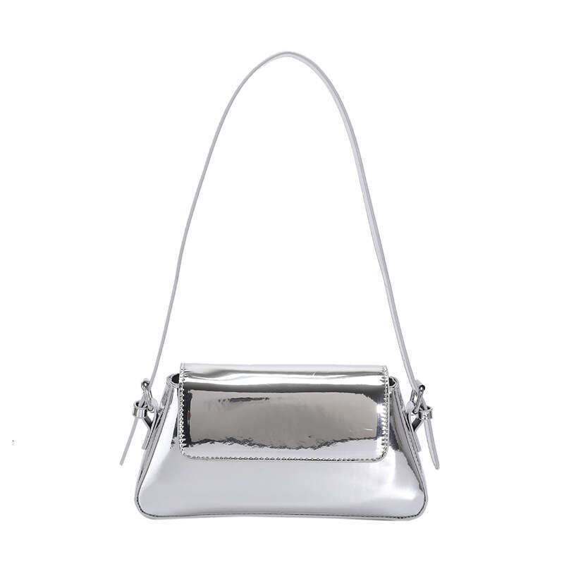 Handbags Designer for Women Laser Armpit Brand Shoulder Sier Chic Female Top Handle Bags Shopper Tote Bag Purse