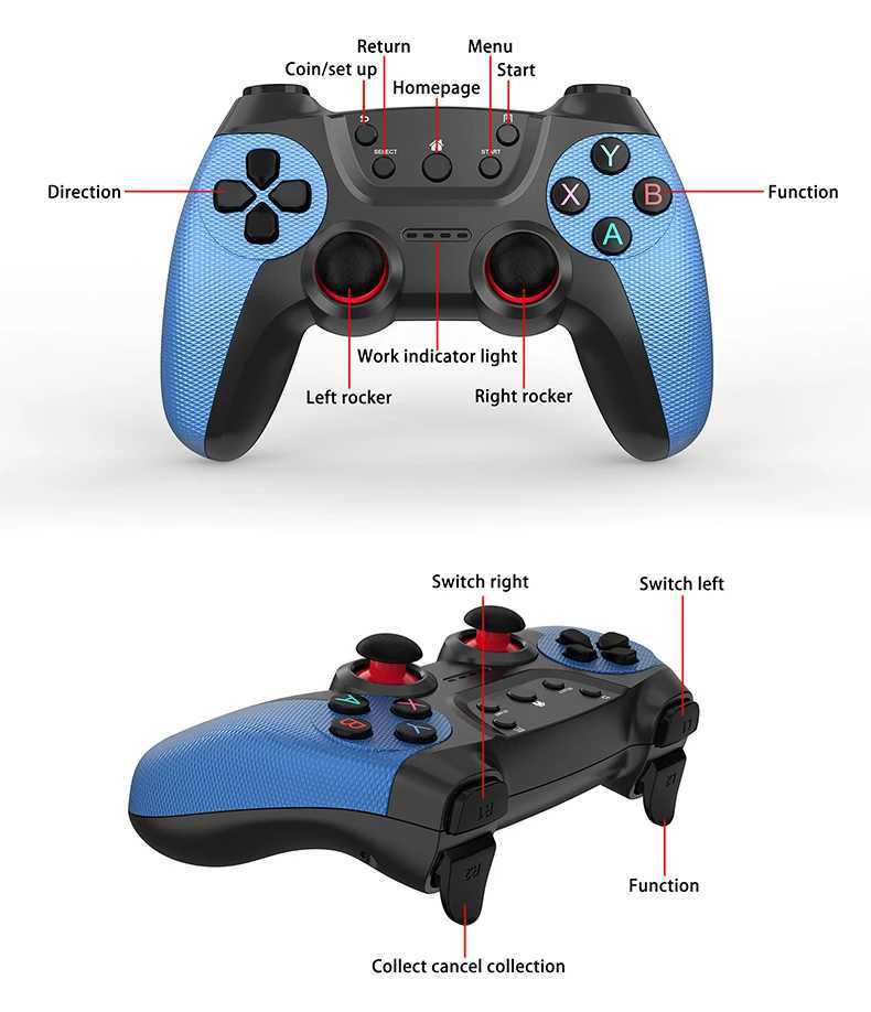 X2 256G 60000 Games 4K Game Player HD Retro Video Game Console Wireless Controller TV 30 Emulators For PS1/GBA/PSP Kids Gifts Z250610