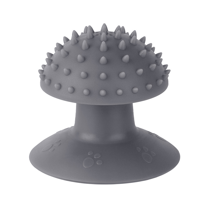 Self Groomer Brush: Caip Cat Scratcher, Massage Brush, TPR Sucker Itching Tool For Pet Grooming
