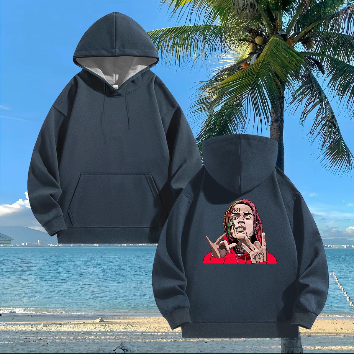 Custom Hoodie Men DIY Logo Oversized Comfortable Mens Hoodie Top Hoody Outdoor Tech Fleece Drawstring Long Sleeve