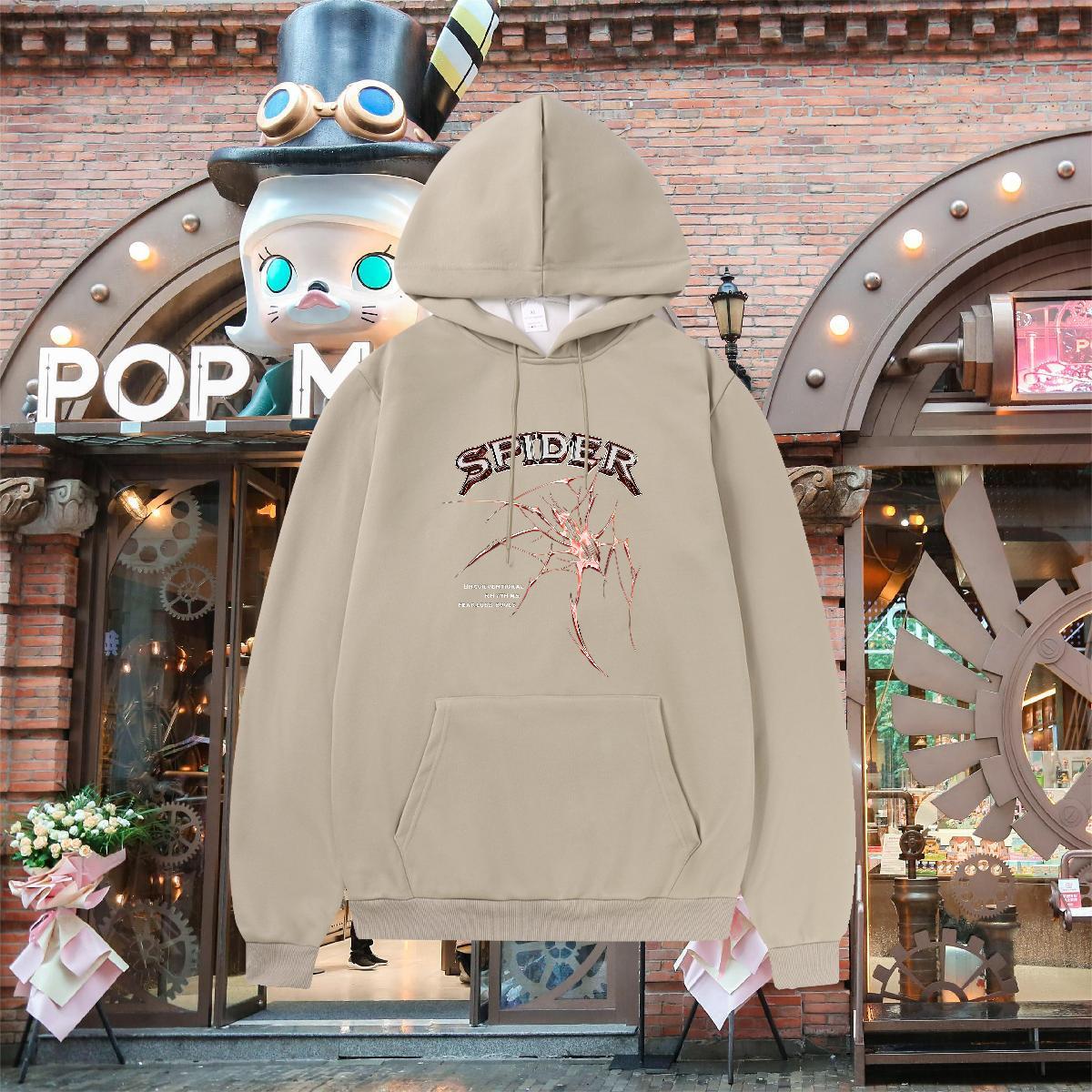 Stylist Hoodie For Man Breathable Hooded Collar TOP Quality Men Hoodie Customized Print Tops Street wear Hip Hop 350g Cotton