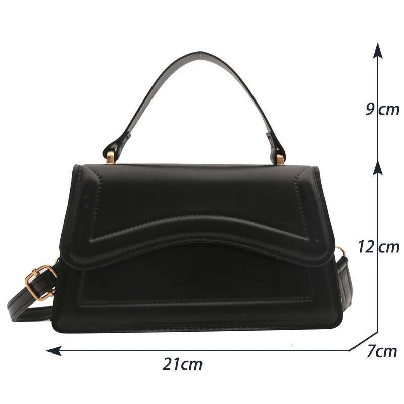 Quality High PU Leather Handbag Purse Women's Bag Solid Color Shoulder Crossbody Bags Lady Messenger Small Tote for Women Girls s