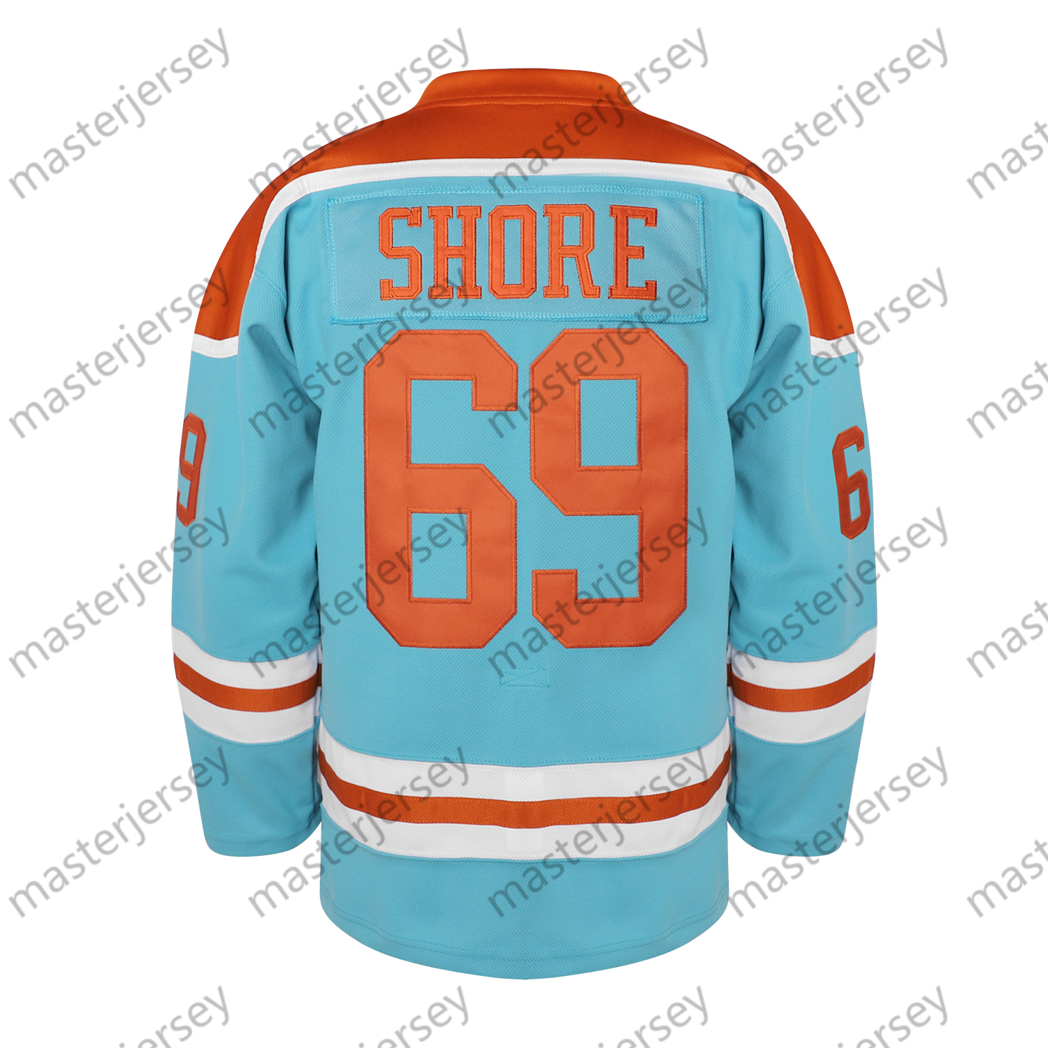 69 Men's Moon Orchid Ice Hockey Jerseys Stitched Letters with Pullover Closure Long Sleeves In Stock Fast Shipping