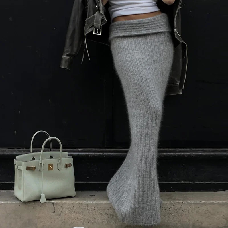 Lygens Knitted Elegant Body Solid Elasticity Waist Womens Skiing Winter Wholesale Street Clothing Korean Y2K Fashion Clothing 241028