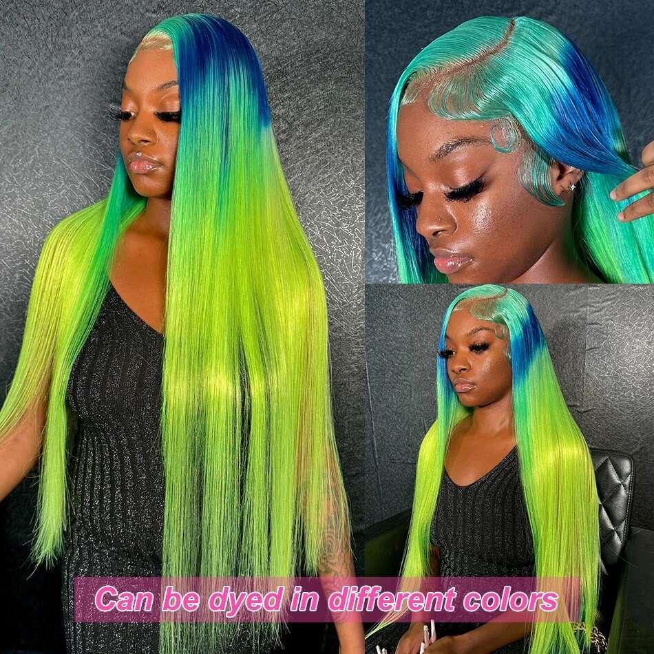 Density Blonde x HD Lace Front Human Hair Wigs Can Be Dyed Inch Straight Honey Brazilian Wig Sale