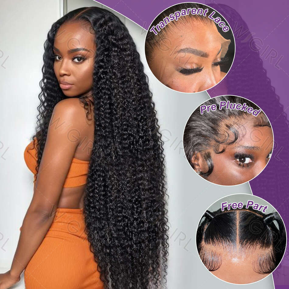 Loose Deep Wave Lace Frontal Wigs Brazilian Inch Curly Water x HD Front Wig Closure For Women