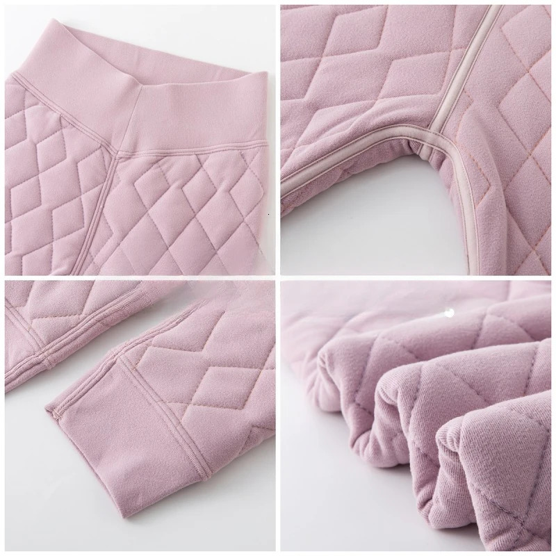 Autumn Winter Womens Solid Thick Warm Leg Tight High Stretching Pantalon Pants Cashmere Legs V860 241028