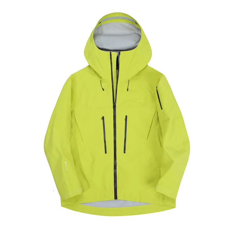 ARC Embroidery Alpha SV 7Th Three Layer Outdoor Waterproof Windbreaker Hiking Jackets Mens Womens High Quality Camping Coat