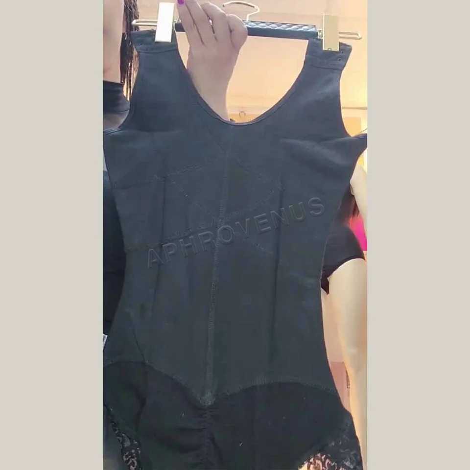 Fajas Colombianas Womens Compression Waist Trainer Body Shaper Slimming Butt Lifter Tummy Control Open Bust ShapewearXJ241028