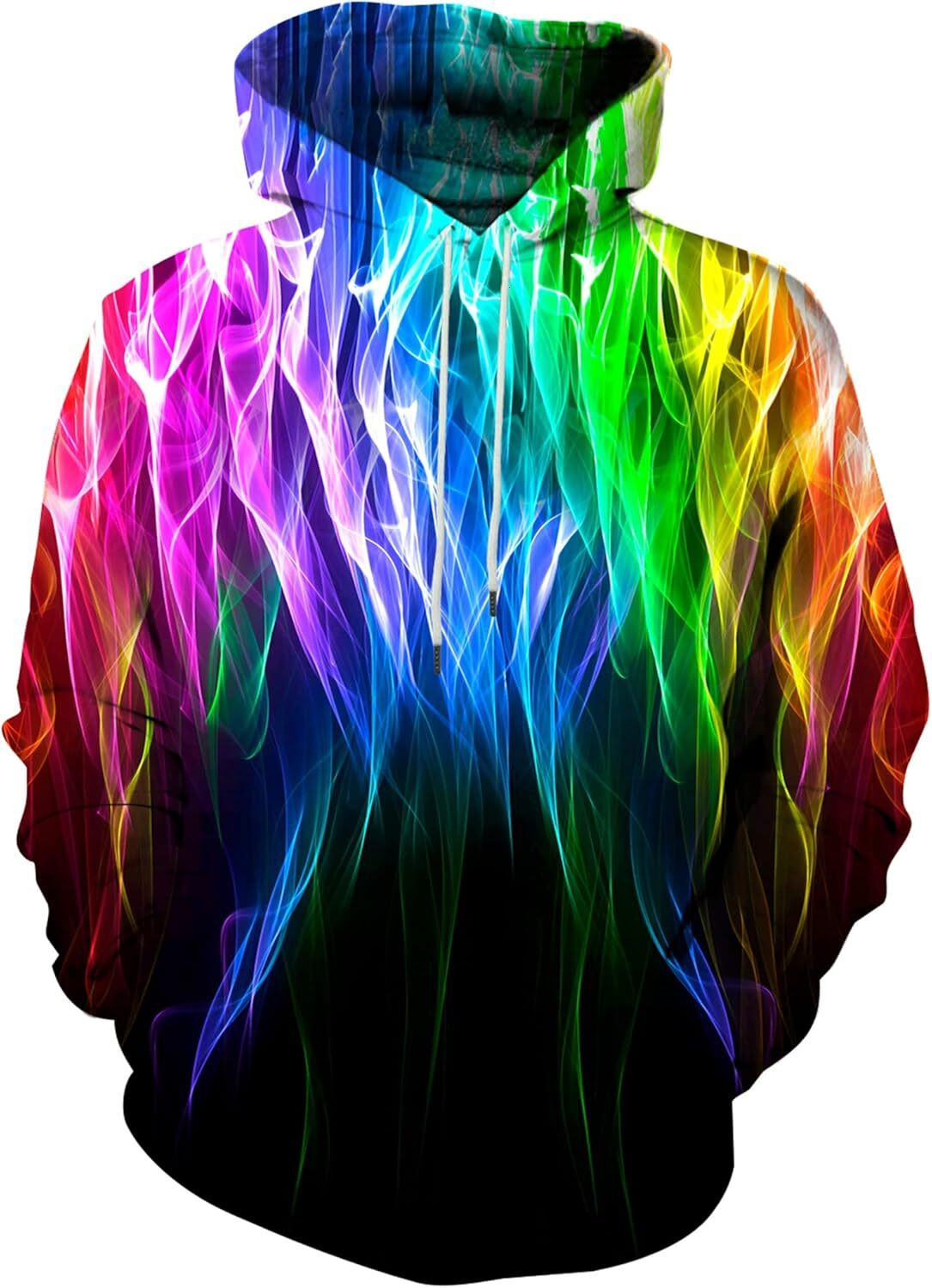 Hoodie for Mens Unisex Graphic Hoodies 3D Cool Design Print Colorful Hooded Sweatshirt for Men Graphic Trendy patterns cool