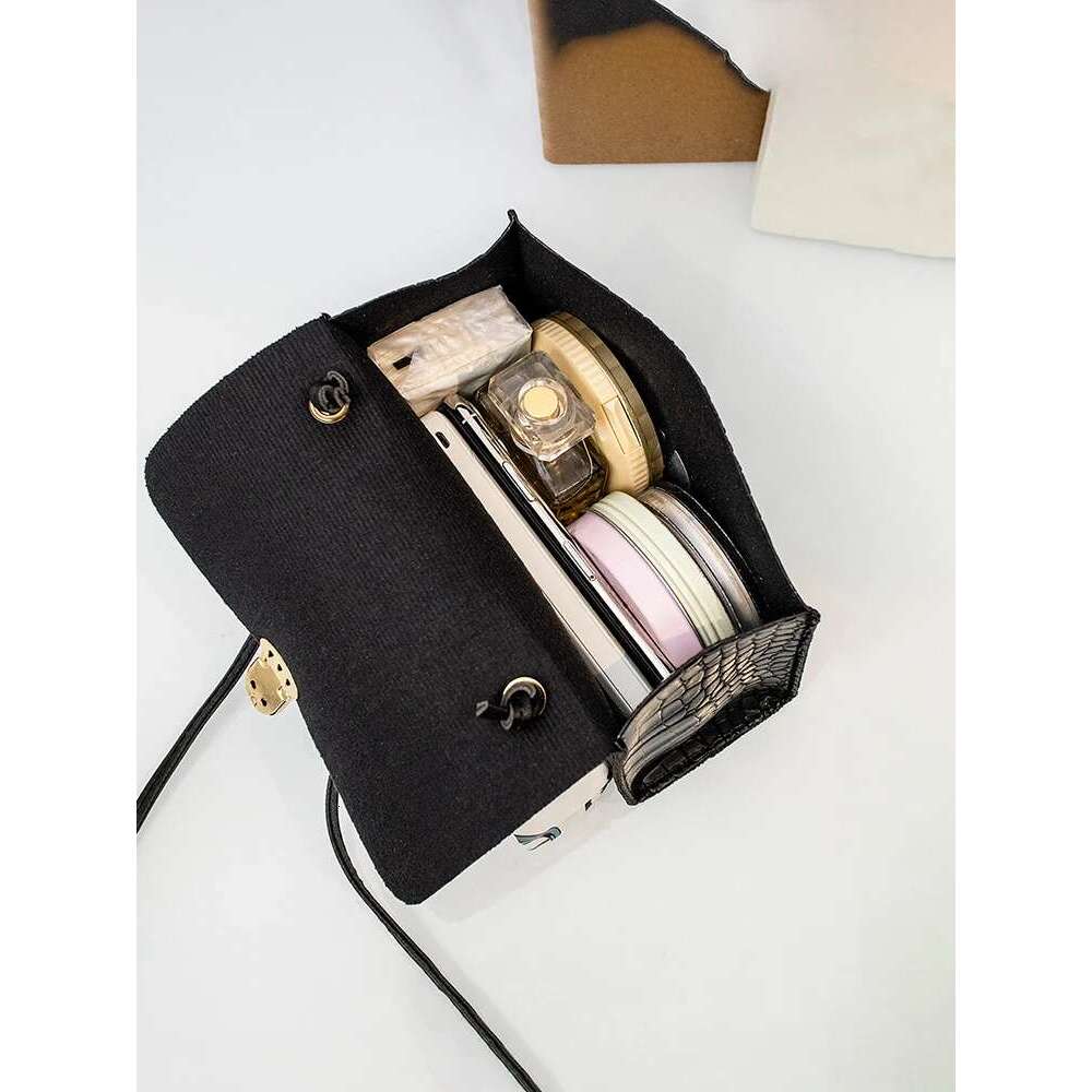 Designer Bag Tote With Scarf Bag Summer PU Leather Printing Shoulder Crossbody Cell Phone Bag For Women tote bag purse luxury bag