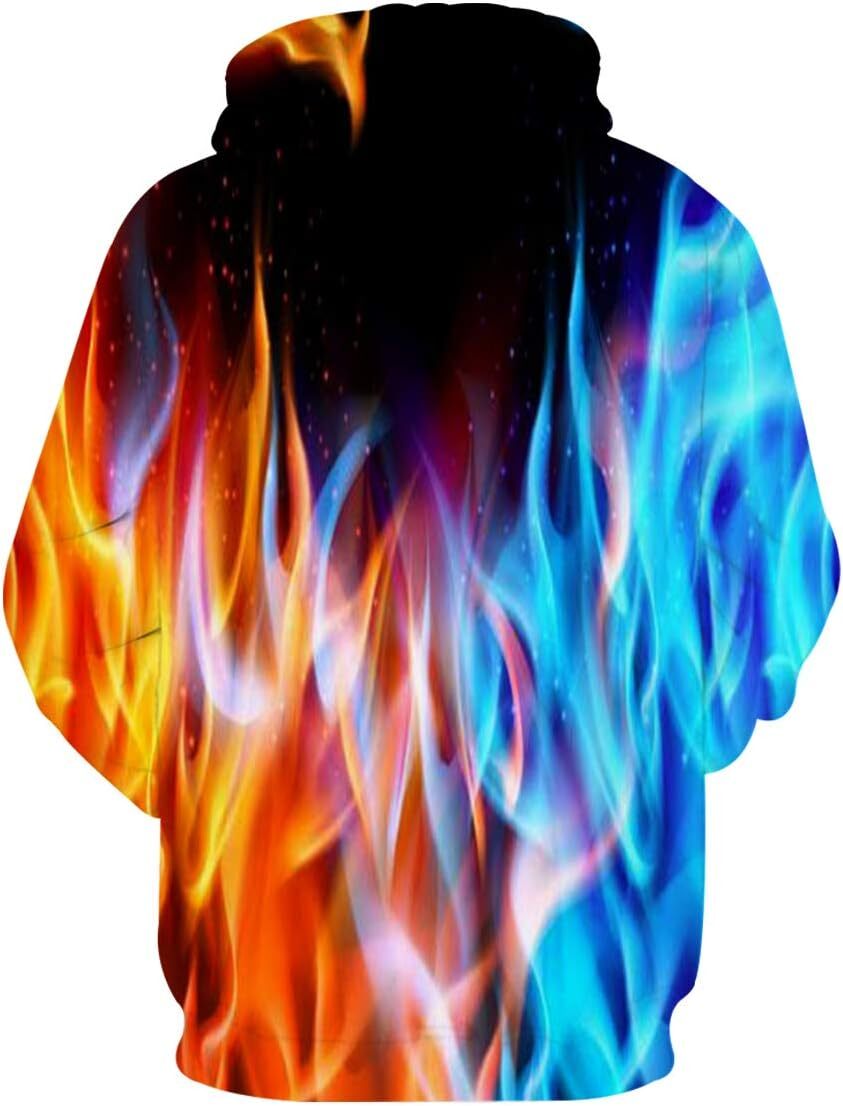 Hoodie for Mens Womens Graphic Hoodies for Men Women Unisex Novelty Sweatshirts Cool 3D Hoody Hoodie with Pocket Graphic Warm and casual