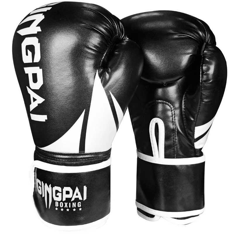 Profional Children Boxing Gloves 6oz Kids Free Combat Muay Thai Glove Kids Boxing Gloves for 5-14 Years Boys Girls Green BlueXJ241028