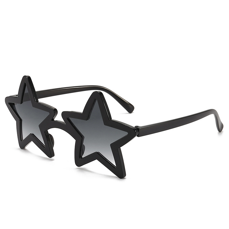 New Men and women Five pointed Star Beach Trendy Party Funny Photography Fashion Sunglasses