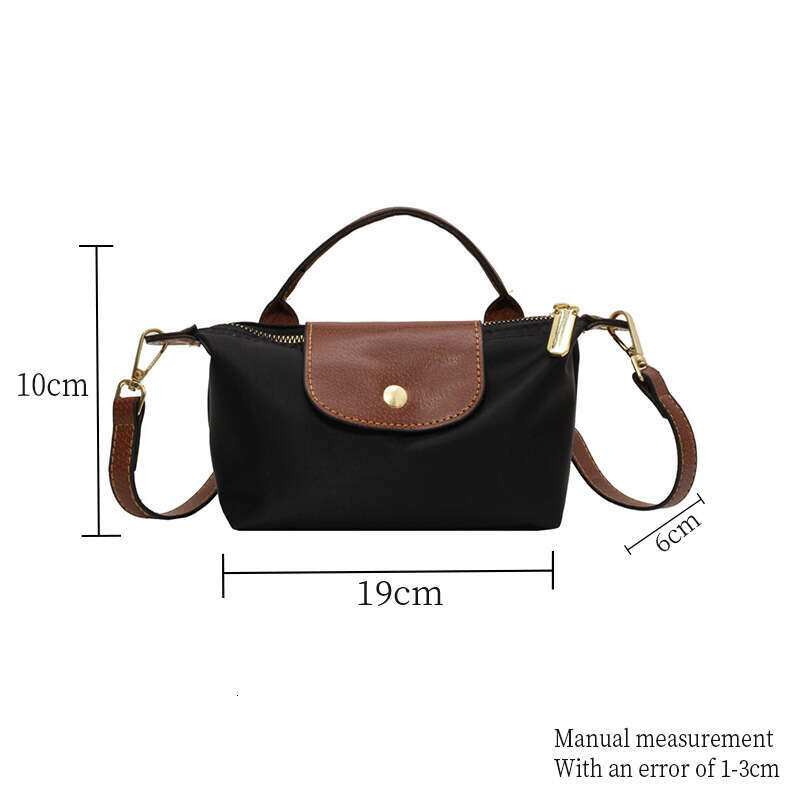 Small Handbag for Women 2025 New Niche Mini Hand-held Dumpg High-end Nylon Fabric Shoulder and Crossbody Mobile Phone Bag