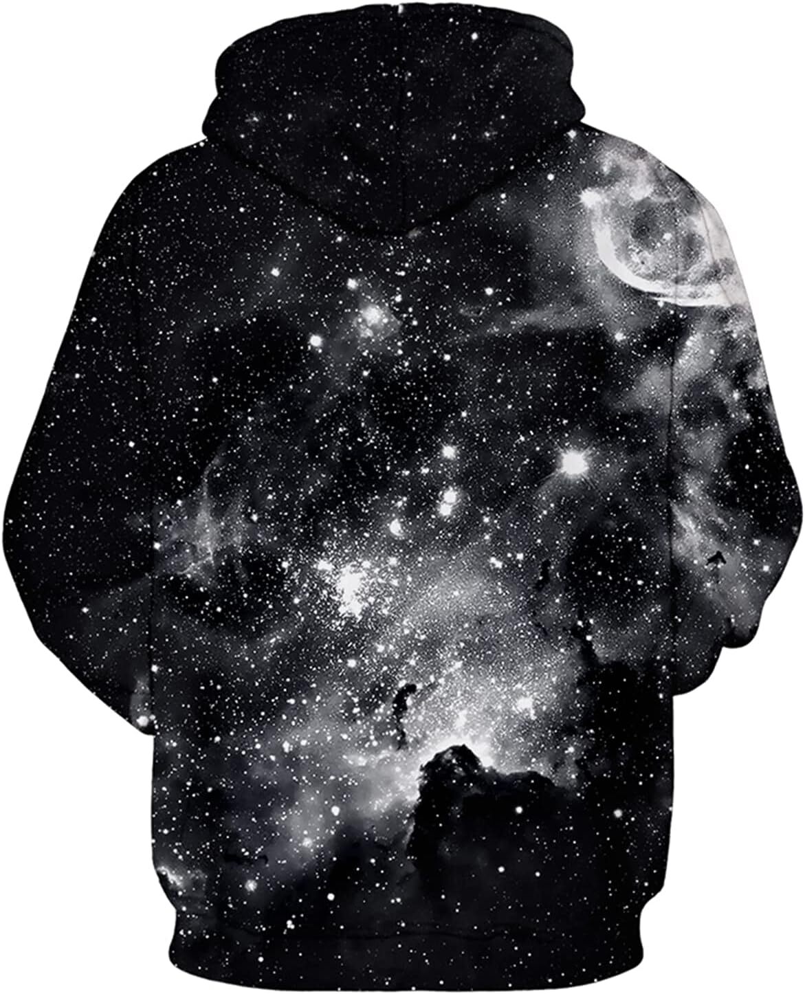 Hoodie for Mens Womens Mens Digital Print Sweatshirts Hooded Top Galaxy Pattern Graphic Hoodies sweatshirt Trendy patterns