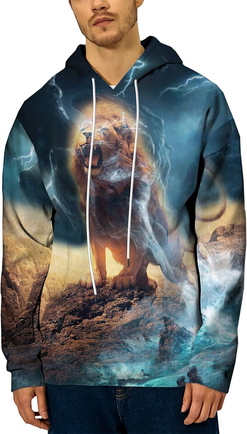 Hoodie for Mens Unisex 3D Printed Hoodies Graphic Sweatshirt for Men Women Graphic Hoodies sweatshirt Pullover Long Sleeve Trendy