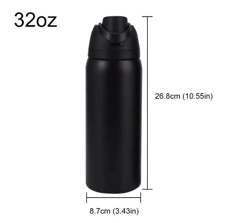 OWALA 1Pc Tumbler Insulated Stainless Steel With Straw Bpa-Free Sports Water Bottle Great For Travel 19Oz 24Oz 32Oz Gg1028