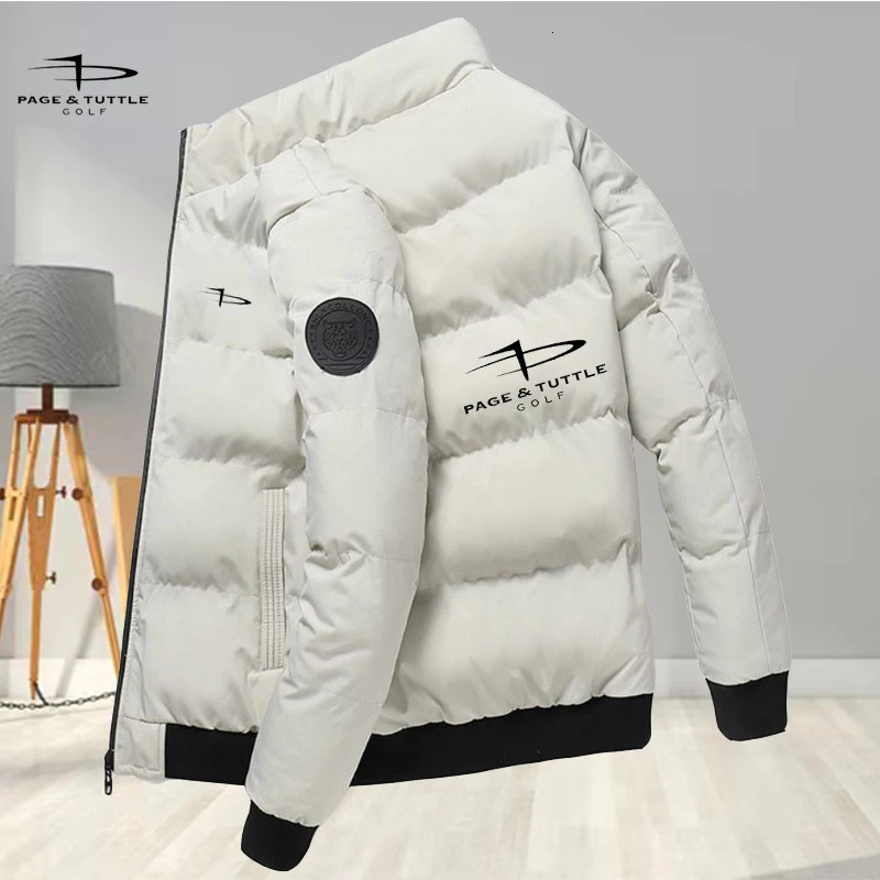 Mens autumn and winter jackets fashionable casual mens warm clothing parka coats M5XL 241024
