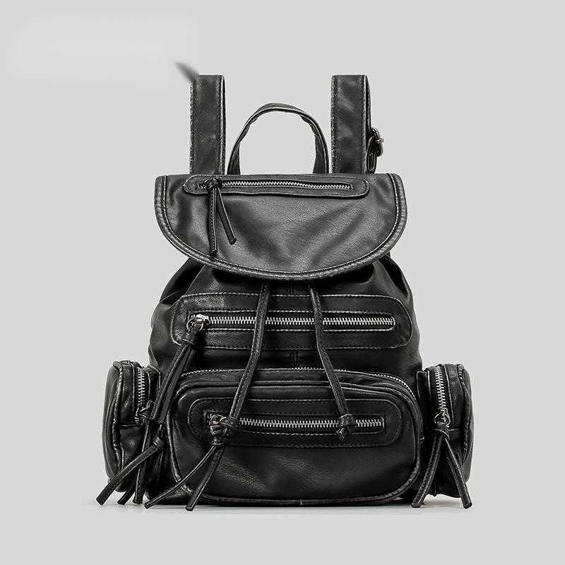 Used backpack design drawstring backpack spicy girl bag large capacity tote bag for women 241015