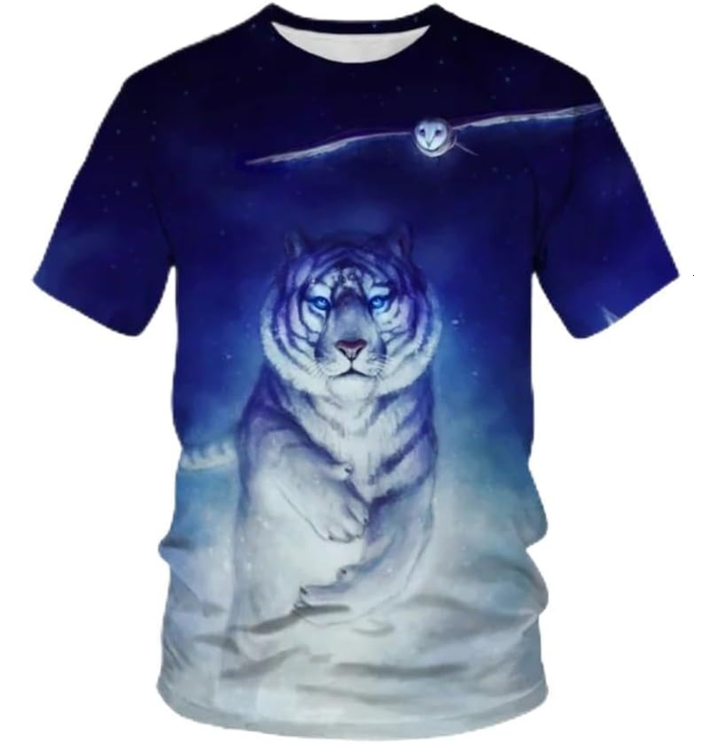 Mens T shirt Sports Casual 3D Tiger Print Short Sleeve Animal T-Shirt Summer Couple Tops Street Men's Summer O-Neck T-Shirt tee Casual tops summe