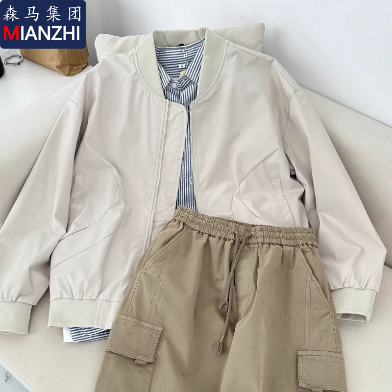 2024 new designer pilots wear sports jackets for women, windproof fashion for autumn and winter, baseball collar, casual jacket for men