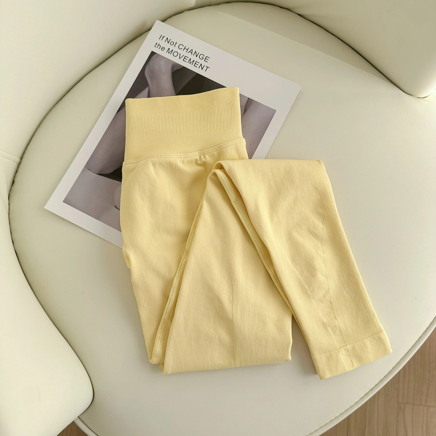 ASHMILO Seamless Impact Leg Womens Sports Yoga Pants Low Rib Strap Squatting Anti Gym Fitness Exercise Twist Bum Tights 241028