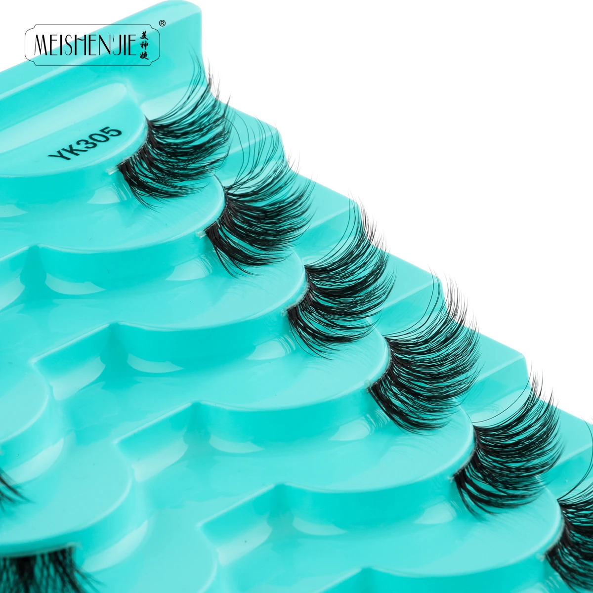 Fake Eyelashes 310 Pairs Half Lashes Cat Eye Natural Long Fluffy 3D Mink Lashes Handmade Make up Tools maquillaje Faux Cils 241028