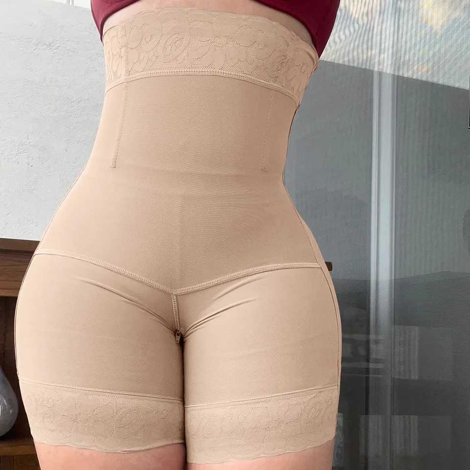 Fajas Postpartum Body Shaper Shapewear for Pregnant Women Corset Colombian Girdle Lace Sexy Butt Lifter for Everyday WearXJ241028