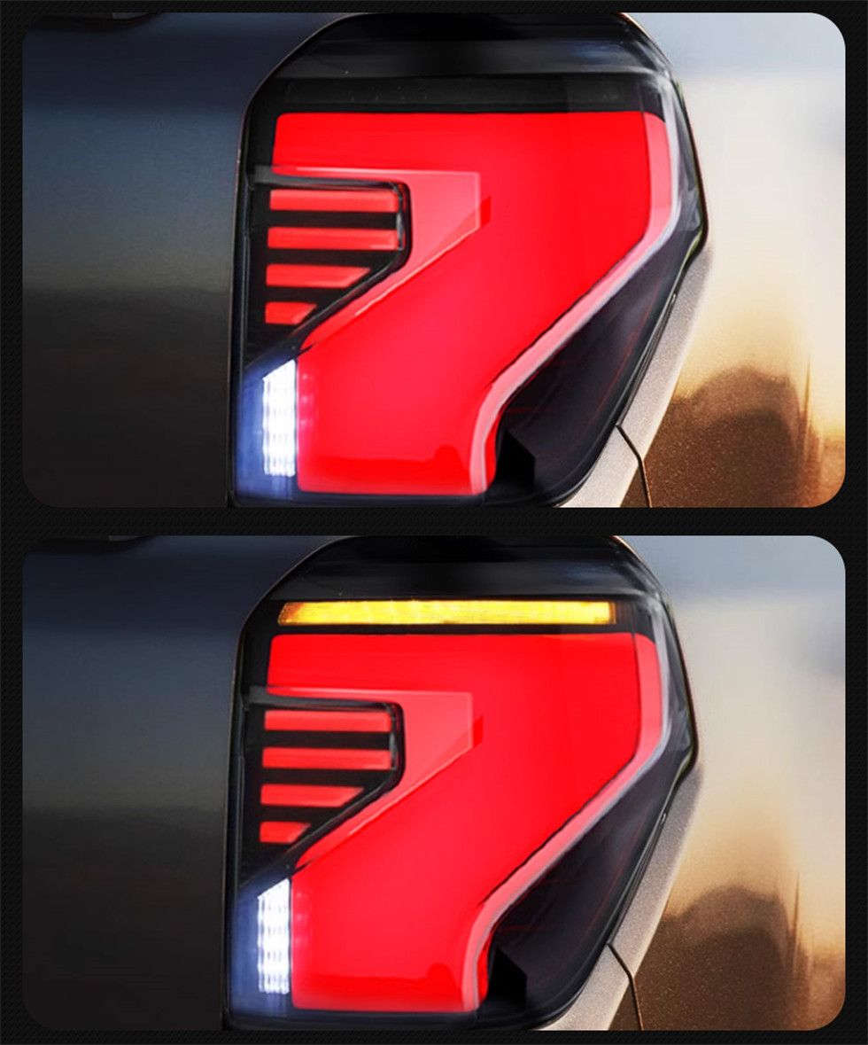 Taillights for Toyota 20 14-20 20 4 Runner Rear Brake Lamp Dynamic Signal Reversing Highlight Taillight Assembly