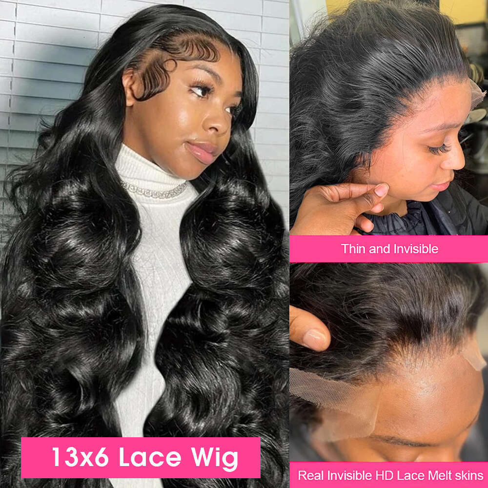 Body Wave Wear And Go Human Hair Wig Pre Plucked Ready To For Women Precut x Hd Lace Front Wigs On clearance Sale