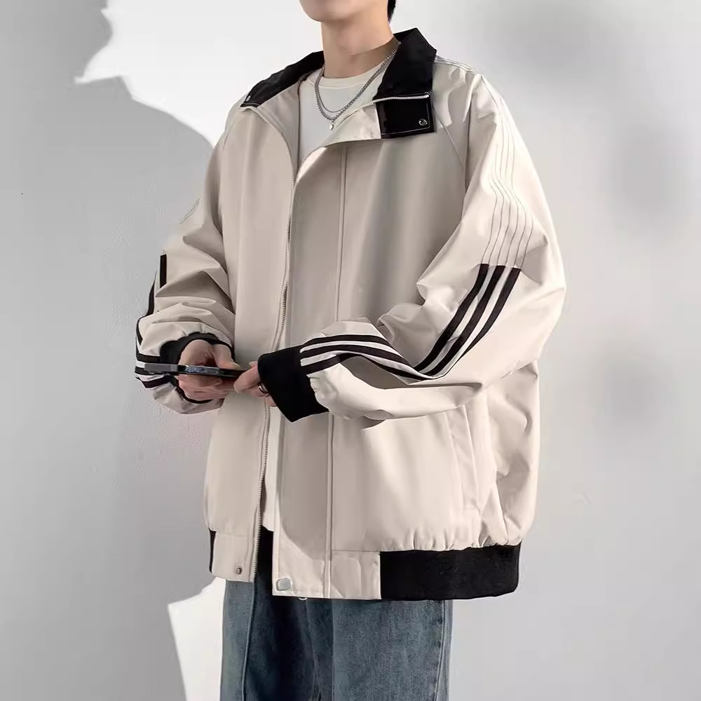 2024 New Designer NASA Spring and Autumn Boys' Work Jacket, High end Fashion Brand Loose Baseball Jacket, Autumn and Winter Assault Dress