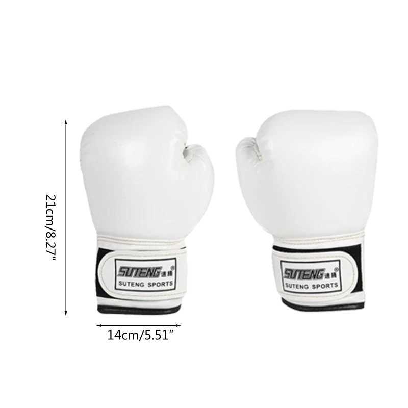 3-10 Yrs Kids Boxing Gloves for Kids Children Youth Punching Bag Kickboxing Muay Thai Mitts MMA Training Sparring GlovesXJ241028