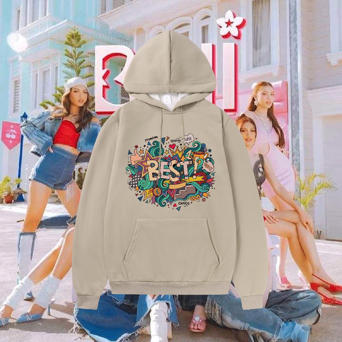 Fashion Design Man Hoodie Breathable Comfortable Mens Hoodie Cartoon Print Top Hoody Street Thick Plush