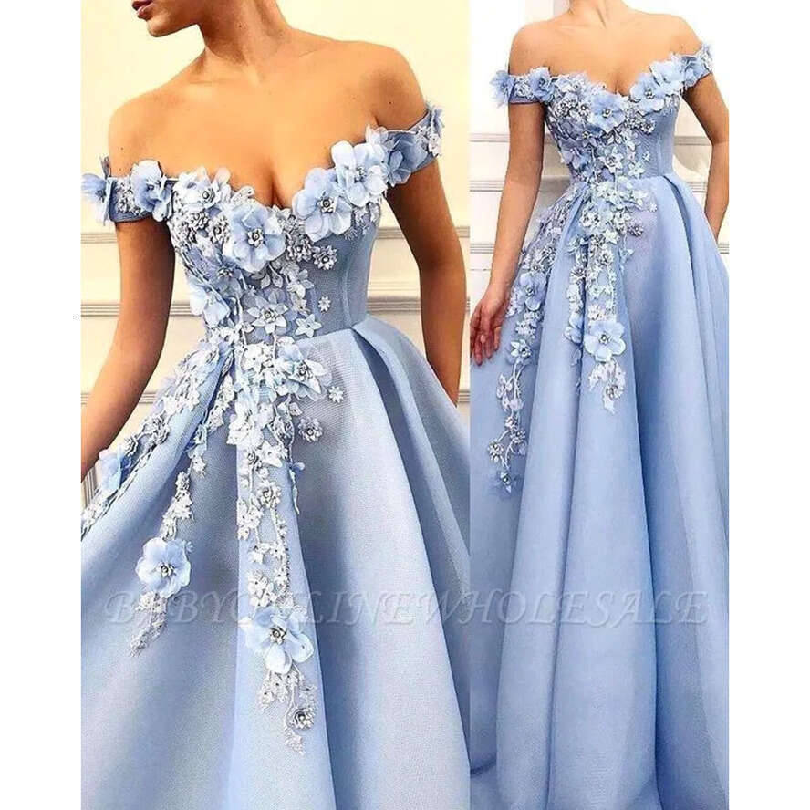 Elegant Prom Dresses Pearls Appliques Off Shoulder Celebrity Party Glamorous Lace Evening Gowns