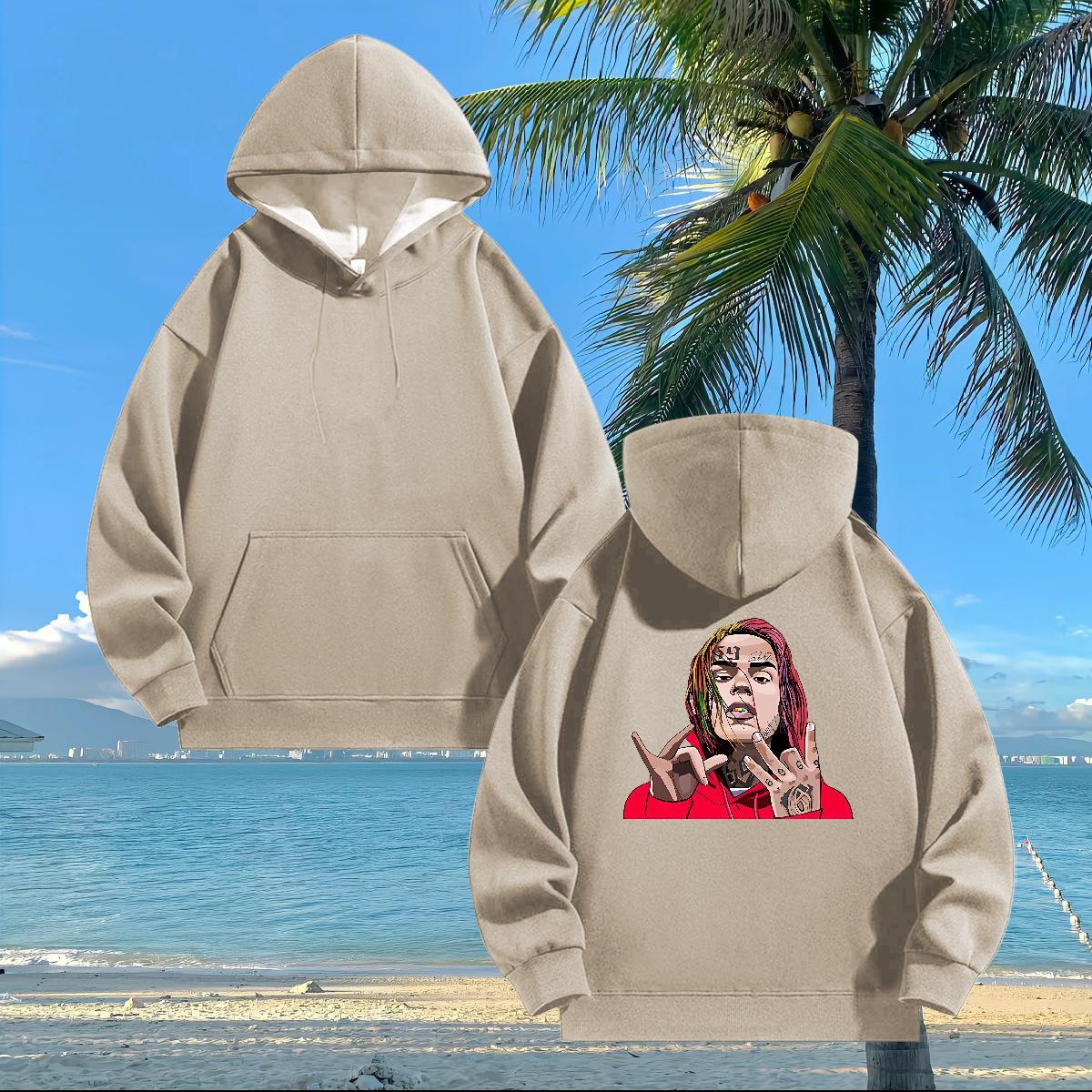 Custom Hoodie Men DIY Logo Oversized Comfortable Mens Hoodie Top Hoody Outdoor Tech Fleece Drawstring Long Sleeve