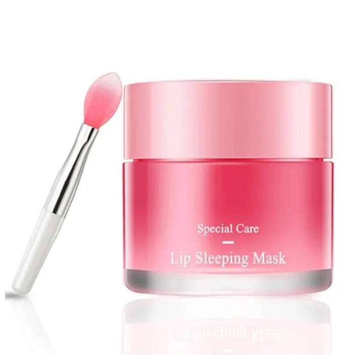 Korea Lip Moisturizer Sleep Mask Night Sleep Hydrated Maintenance Lip Balm Pink Lips Cream Nourish Protect
