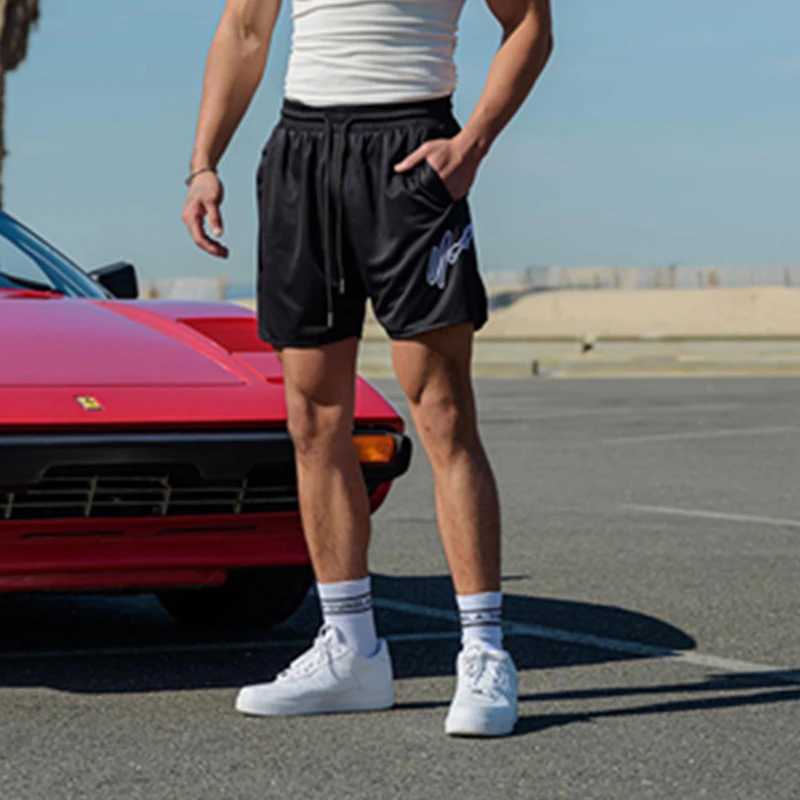 Men Apparel New running shorts summer Men fitness bodybuilding training quick-drying shorts mens jogging sports Fashion shorts X250528