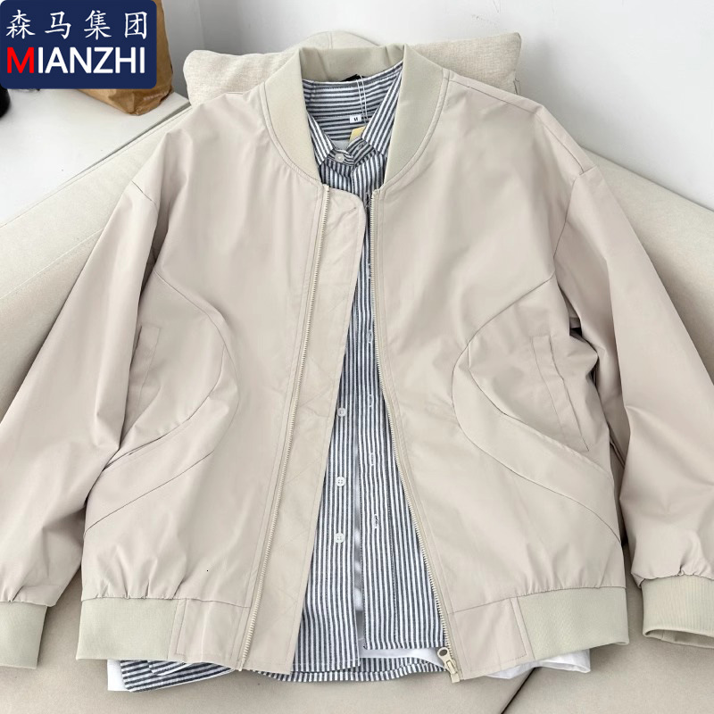 2024 new designer pilots wear sports jackets for women, windproof fashion for autumn and winter, baseball collar, casual jacket for men