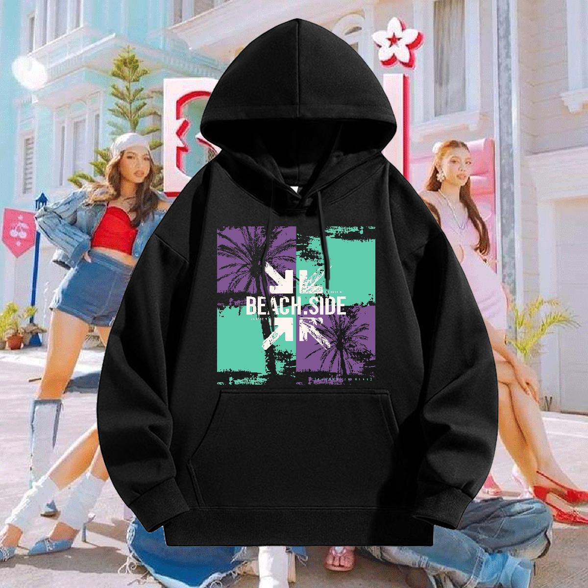 2024 Autumn Winter Hoodie for Men Long Sleeve Soft Warm Men Tops Hoodie DIY Anime Hoody Hip Hop Street 350g Cotton