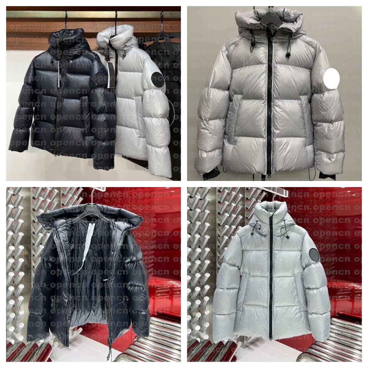 Winter Fourrure Men Down Puffer Jackets Coats Real Coyote Fur Designer Puffer Outdoor Windbreaker Jassen Outerwear Hooded size S-2XL