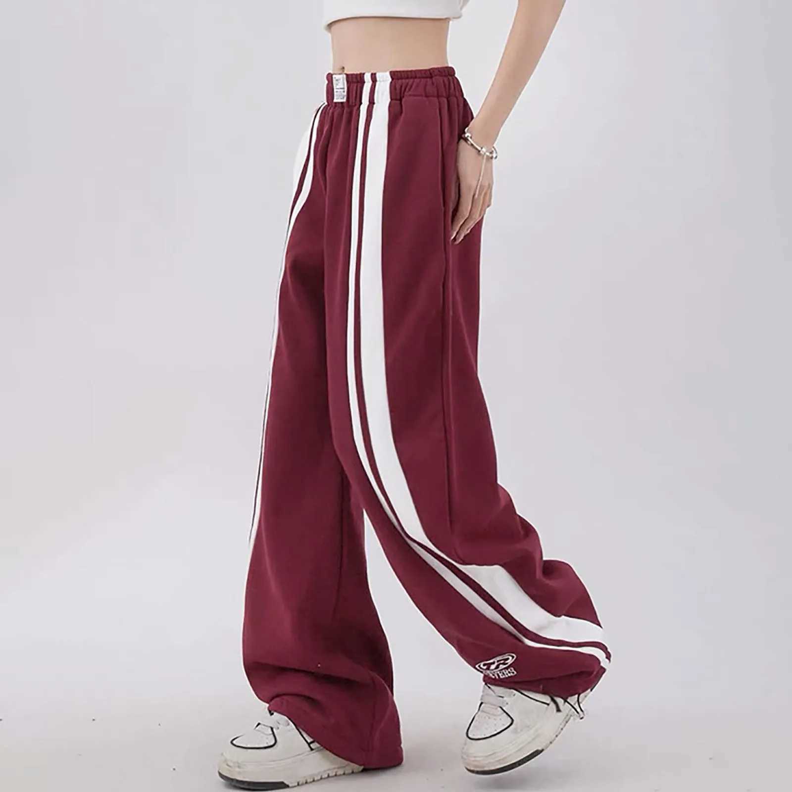 American Retro Black Street Hip-hop Trend Leisure Wide-leg Trousers Thin Straight Tube Baggy Sweatpants Cargo Pants StreetwearX2410