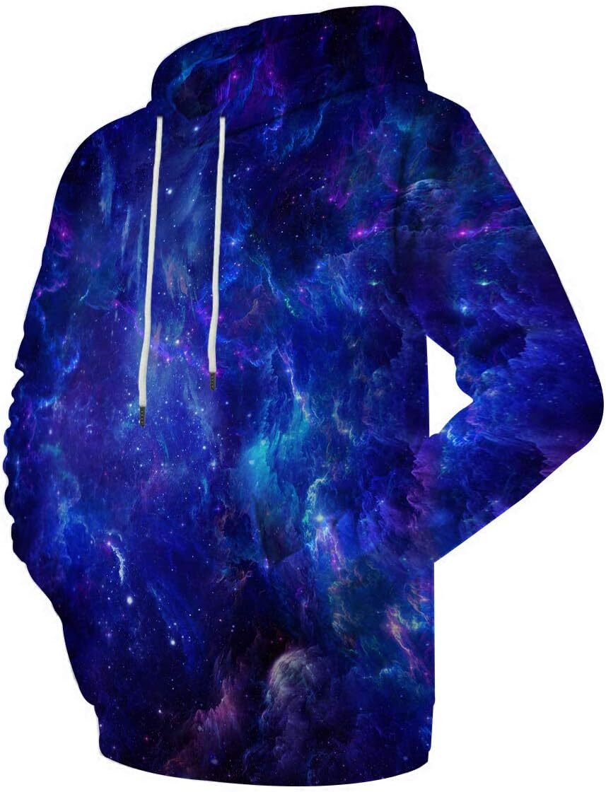 Hoodie for Mens Womens Unisex Colorful Graphic Hoodies 3D Print Cool Sweatshirt Cool Design with Pocket for Men and Women Graphic Warm and casual
