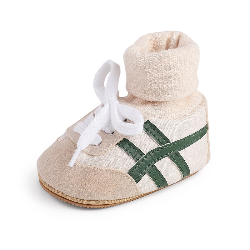 spring autumn and winter baby shoes aged 01 with integrated shoes and socks that do not fall off soft soled non slip learning shoes for 6 to 12 months