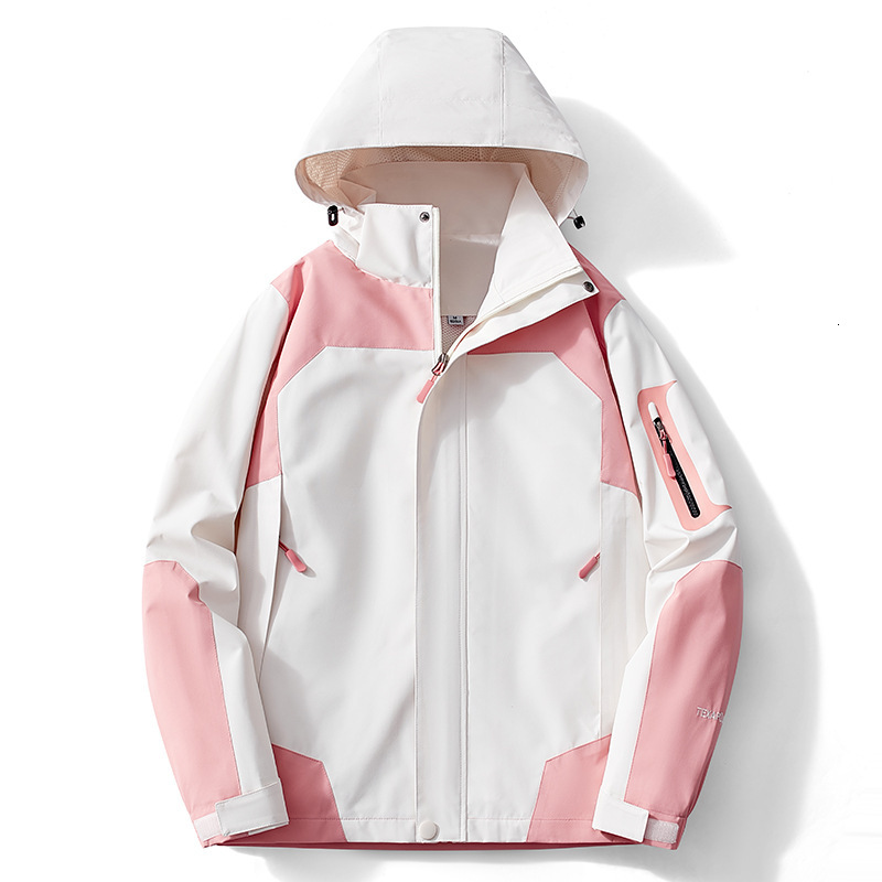 2024 new designer cross mirror outdoor men's assault suit women's spring and autumn thin windbreaker jacket waterproof and windproof