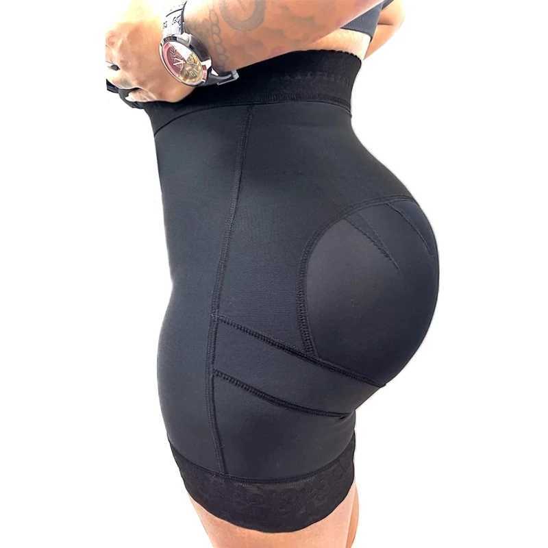 Bbl Shorts Faja Women Body Shaper High Waist Tummy Control Panties Girdle Shapewear Slimming Underwear Tight Abdomen CorsetXJ241028