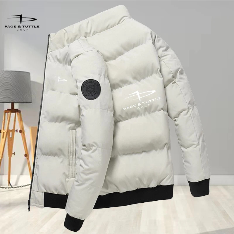Mens autumn and winter jackets fashionable casual mens warm clothing parka coats M5XL 241024