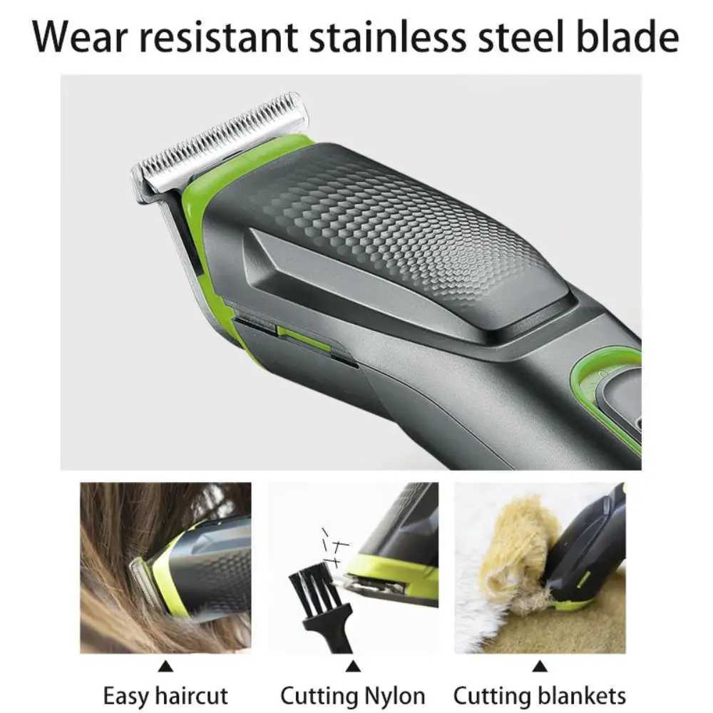HTC Electric Hair Clipper Mens Professional Kit USB Charging Mens Hair Clipper Hair Clipper W241212