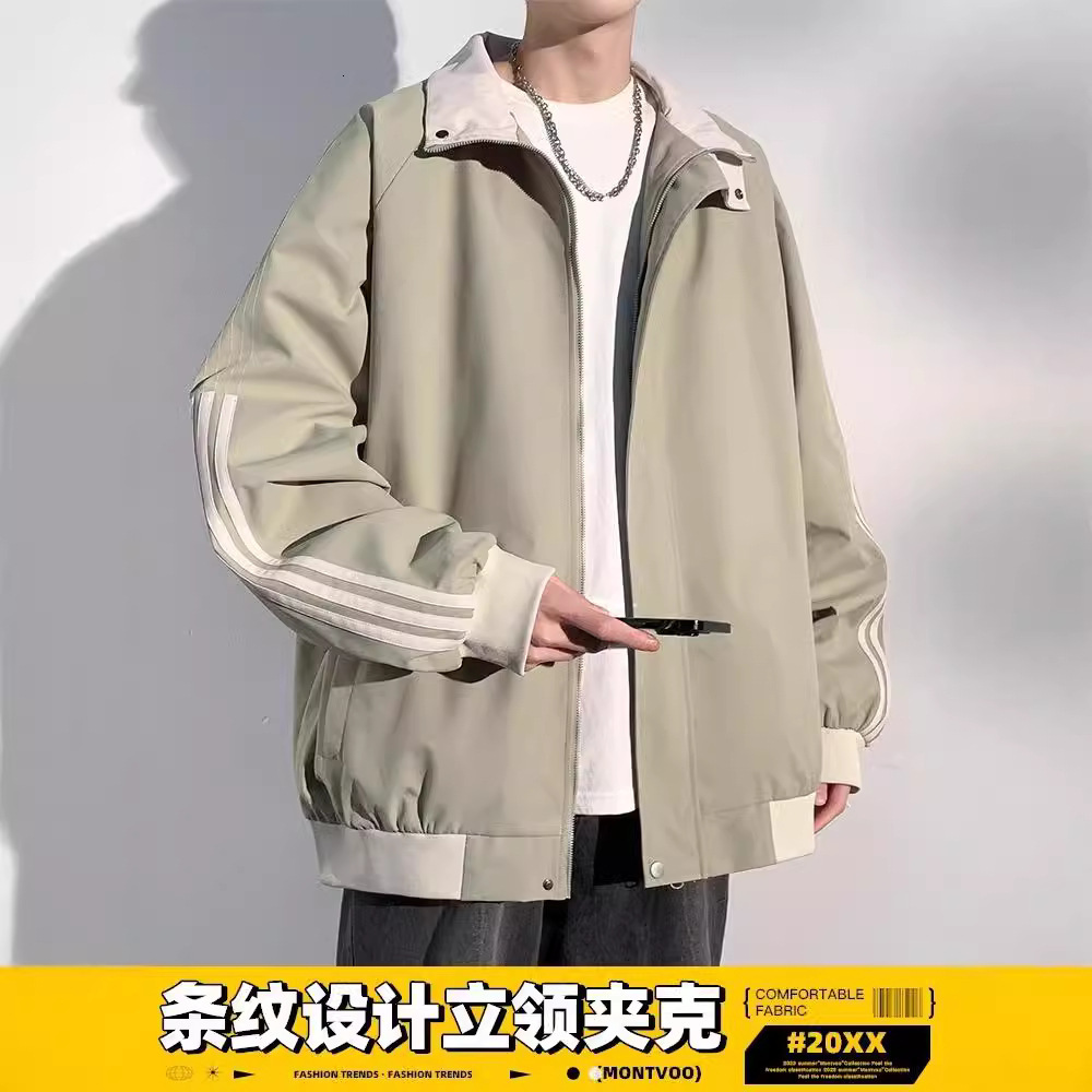 2024 New Designer NASA Spring and Autumn Boys' Work Jacket, High end Fashion Brand Loose Baseball Jacket, Autumn and Winter Assault Dress