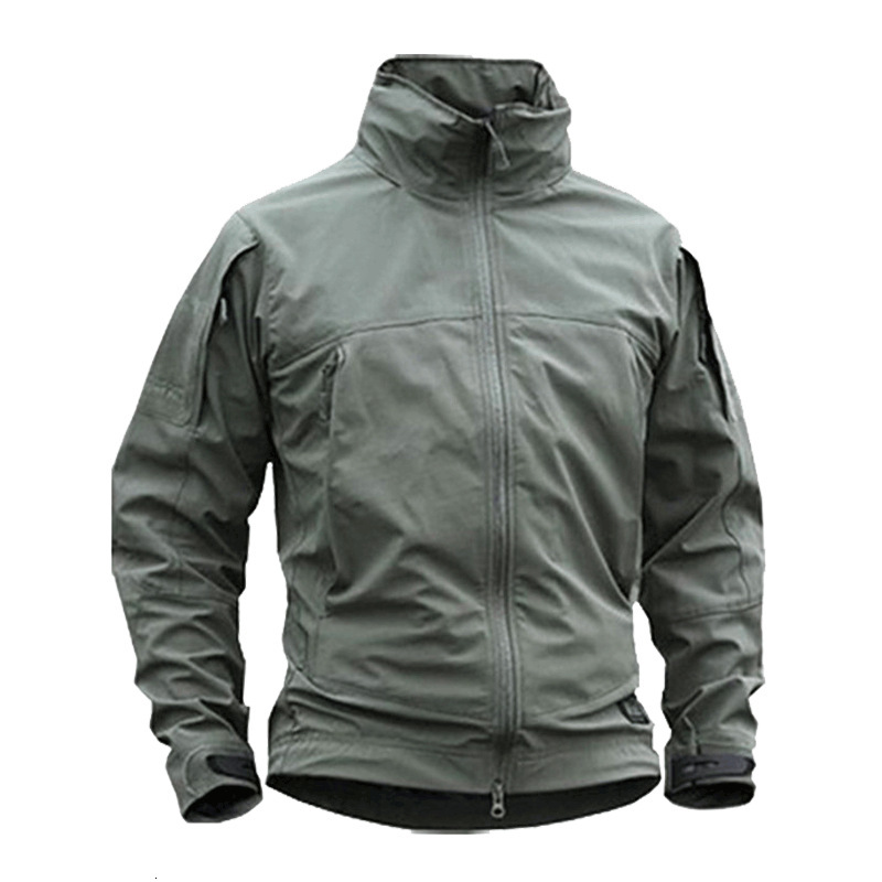 2024 New Designer Soft Shell Outdoor Assault Men's 3-in-1 Waterproof, Windproof, Breathable Spring and Autumn Jacket Tactical Coat Mountaineering